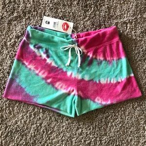 Wildfox tie dye shorts